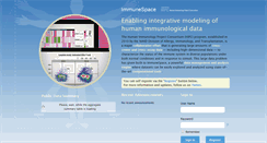 Desktop Screenshot of immunespace.org